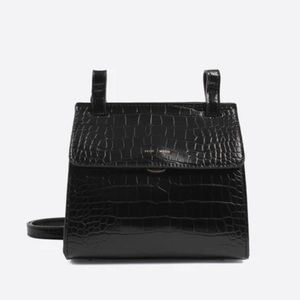 NWT Pixie Mood Christy Crossbody Bag in Black Croc (Similar to Matt & Nat)